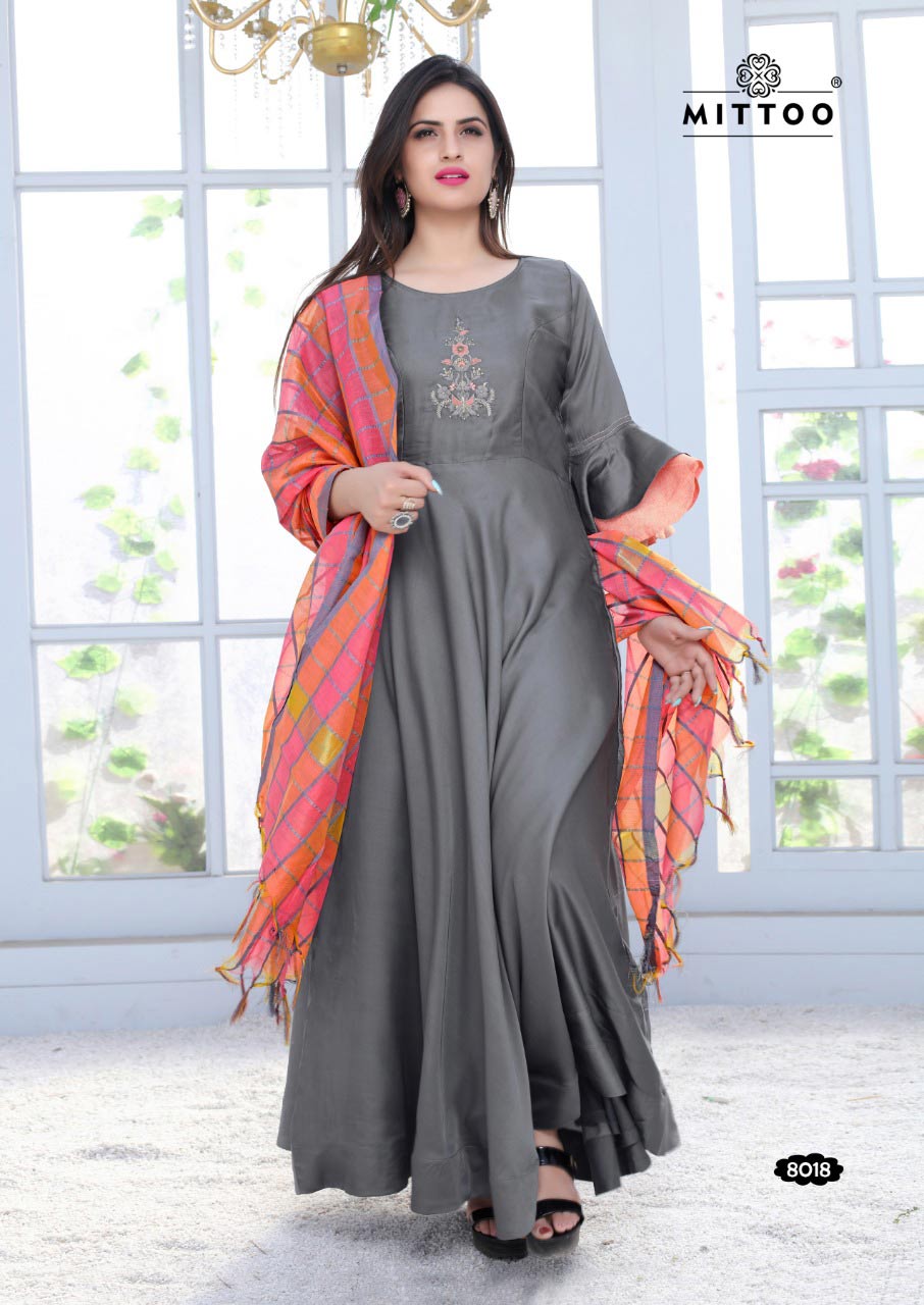 Prasang Vol-4 Mittoo Muslin Anarkali Dupatta Kurti Prasang Vol-4 Mittoo Muslin Anarkali Dupatta Kurti